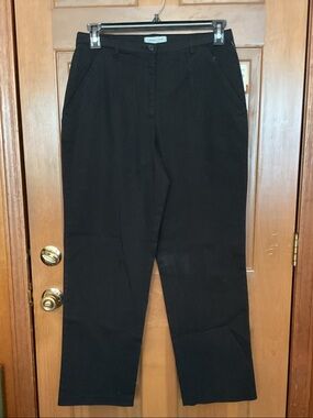 Coldwater Creek Black Brook Stretch Twill Pants